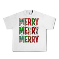 Lunar Rock Merry Merry Merry Christmas Urban Heavy Tee - BundleAndBundleShop