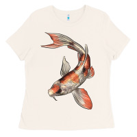 Bone Koi Fish Ladies Tee - LillyAllenDesigns