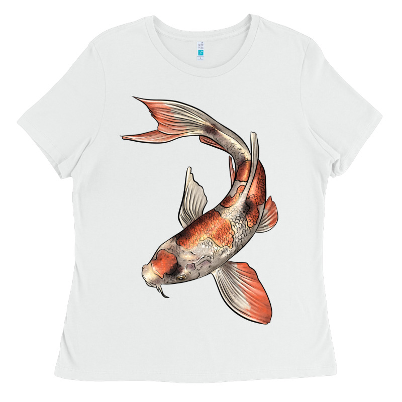 Koi Fish Ladies Tee by LillyAllenDesigns | Teevron