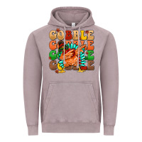Vintage Zinc gobble gobble gobble gobble turkey Vintage Hoodie - MaliasSmallBusiness