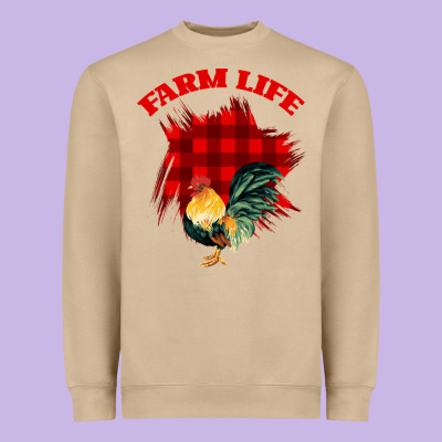 Farm Life Heavyweight Sweatshirt Designed By Bettercallsaul