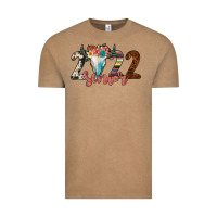 Vintage Coffee 2022 senior bull skull Vintage Tee - JahusDesignShop