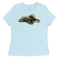 Baby Blue Bristlenose Placo Ladies Tee - LillyAllenDesigns