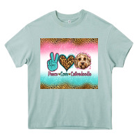 Arona peace love labradoodle Heavy Core Tee - Jasminsmagicworld