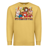 It's Game Day Y'all Baseball Coffee Cups Premium Sweatshirt | Teevron