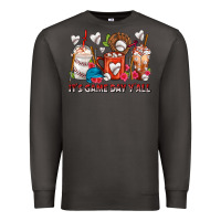 Smoke It's Game Day Y'all Baseball Coffee Cups Premium Sweatshirt - FaDigitalArtStudio