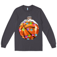 Smoke Christmas Basketball Long Sleeve Tee - RanaPortraitStore