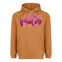 Meerkat Faith Breast Cancer Heavyweight Hoodie - FaDigitalArtStudio