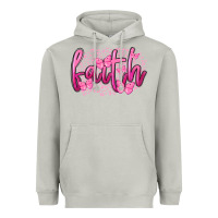 Moon Dust Faith Breast Cancer Heavyweight Hoodie - FaDigitalArtStudio