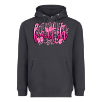 Smoke Faith Breast Cancer Heavyweight Hoodie - FaDigitalArtStudio