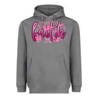 Storm Faith Breast Cancer Heavyweight Hoodie - FaDigitalArtStudio