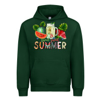 Forest Green summer Urban Hoodie - CowhideDigitalArt