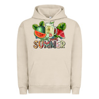 Pigment French Oak summer Urban Hoodie - CowhideDigitalArt