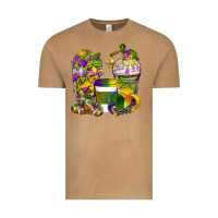 Vintage Camel Mardi Gras Coffee Cups Vintage Tee - BundleAndBundleShop