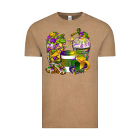 Vintage Coffee Mardi Gras Coffee Cups Vintage Tee - BundleAndBundleShop