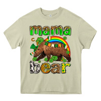 Mossy st patricks mama  bear Heavy Core Tee - AdoDesignShop