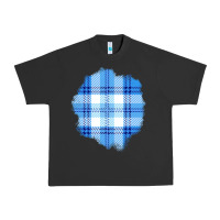Pigment Black Winter Tartan Patch Urban Heavy Tee - BundleAndBundleShop