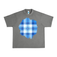 Tornado Winter Tartan Patch Urban Heavy Tee - BundleAndBundleShop