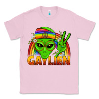 Bubblegum Pink Gaylien LGBTQ Pride Classic Tee - BundleAndBundleShop