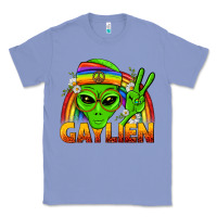 Colony Blue Gaylien LGBTQ Pride Classic Tee - BundleAndBundleShop