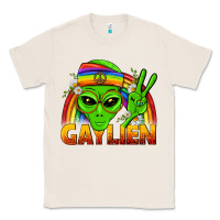 Natural Gaylien LGBTQ Pride Classic Tee - BundleAndBundleShop
