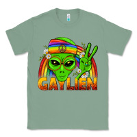 Sage Gaylien LGBTQ Pride Classic Tee - BundleAndBundleShop
