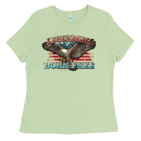 Matcha legendary born free eagle Ladies Tee - NancyCooperArtShop