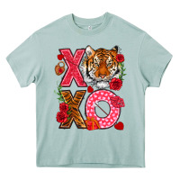 Arona xoxo with tiger Heavy Core Tee - NancyCooperArtShop