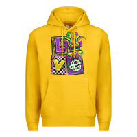 Lemon love mardi gras Premium Hoodie - OliviaCreatesArt