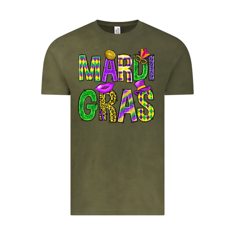 Western Mardi Gras Vintage Tee by BundleAndBundleShop | Teevron