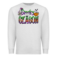 Oatmeal Heather Halloween Spooky Season Premium Sweatshirt - FaDigitalArtStudio