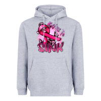 Heather Grey Refuse to sink Cancer Heavyweight Hoodie - FaDigitalArtStudio