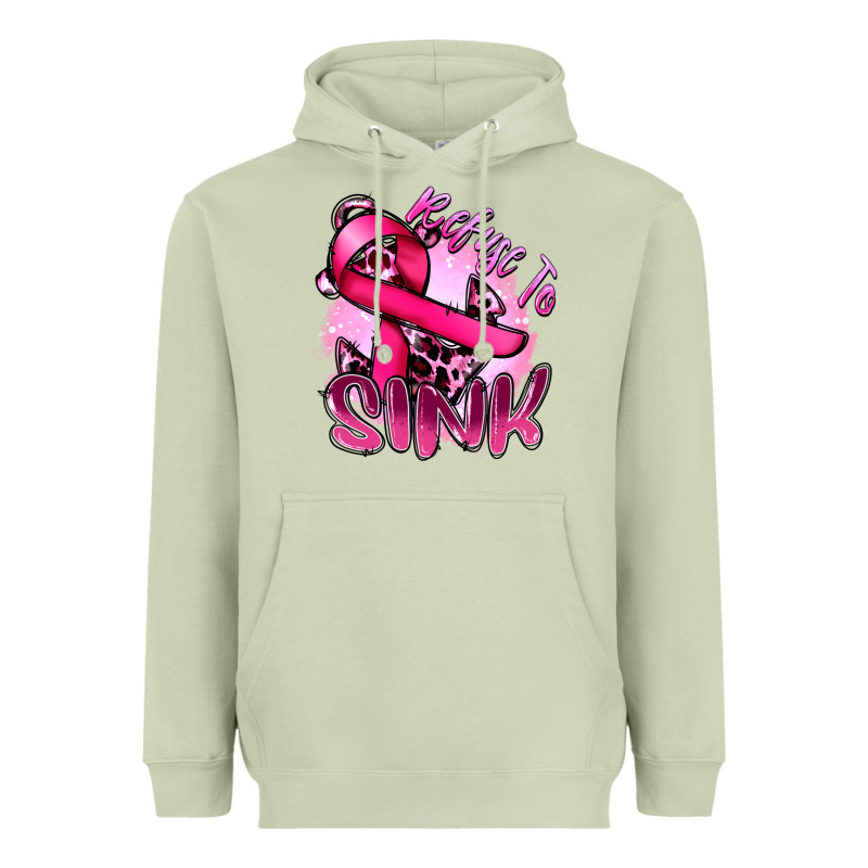 Refuse To Sink Cancer Heavyweight Hoodie by FaDigitalArtStudio | Teevron