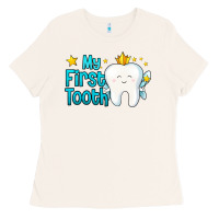 Bone my first tooth tooth fairy Ladies Tee - Jasminsmagicworld