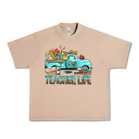Burro Teacher Life With Truck Urban Heavy Tee - BundleAndBundleShop