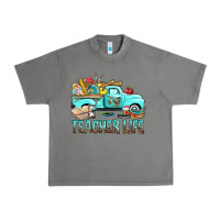 Tornado Teacher Life With Truck Urban Heavy Tee - BundleAndBundleShop