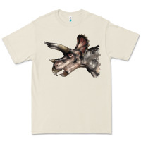 Bone Triceratops Horridus Face Premium Tee - LillyAllenDesigns