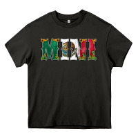 Asphalt mexican flag mini Heavy Core Tee - Jasminsmagicworld