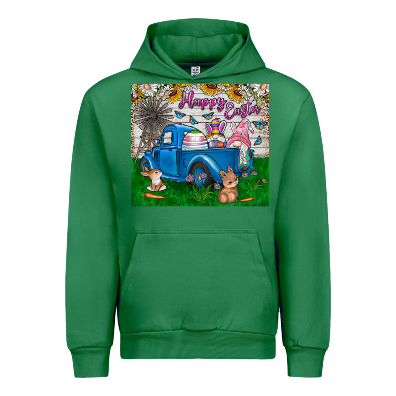 Happy Easter Truck Urban Hoodie by CowhideDigitalArt | Teevron