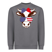 Storm Cow 4Th Of July Independence Day Heavyweight Sweatshirt - Bettercallsaul