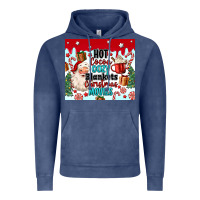 Vintage Denim hot cocoa cozy blankets christmas movies tumbler Vintage Hoodie - MaliasSmallBusiness