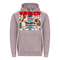 Vintage Zinc hot cocoa cozy blankets christmas movies tumbler Vintage Hoodie - MaliasSmallBusiness