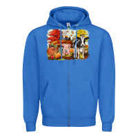 True Royal fall farm animals Zipper Hoodie - CowGirlArtShop