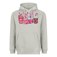 Moon Dust breast cancer coffee cups Heavyweight Hoodie - OliviaCreatesArt