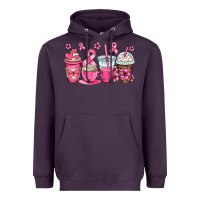 Plum breast cancer coffee cups Heavyweight Hoodie - OliviaCreatesArt