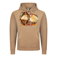 Vintage Coffee Western Leopard and Serape Chicks Vintage Hoodie - Jasminsmagicworld