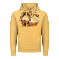 Vintage Mustard Western Leopard and Serape Chicks Vintage Hoodie - Jasminsmagicworld