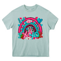 Arona xo xo rainbow valentine Heavy Core Tee - NancyCooperArtShop