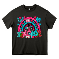 Asphalt xo xo rainbow valentine Heavy Core Tee - NancyCooperArtShop