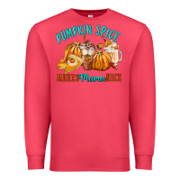 Cardinal Pumpkin Spice Make Mama Nice Premium Sweatshirt - FaDigitalArtStudio